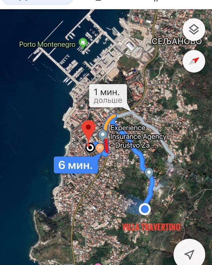 Villa Travertino Tivat Exterior photo